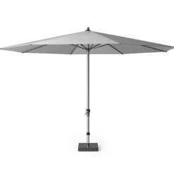 Platinum Riva parasol 400 light grey< Parasols