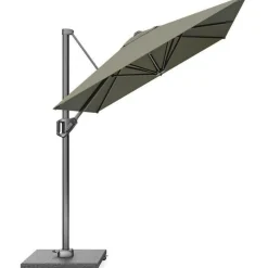 Platinum Voyager T1 parasol 300 x 200 taupe< Parasols