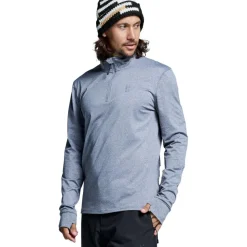 Poederbaas Arctic 2.0 skipully heren grey melange< Skipullies|Wintersport