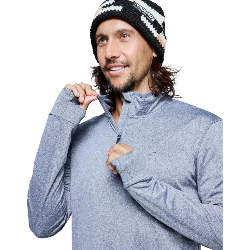 Poederbaas Arctic 2.0 skipully heren grey melange< Skipullies|Wintersport