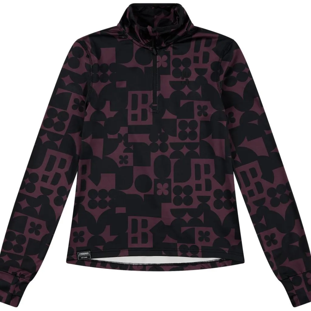 Poederbaas Arty skipully dames bordeaux< Skipullies|Wintersport