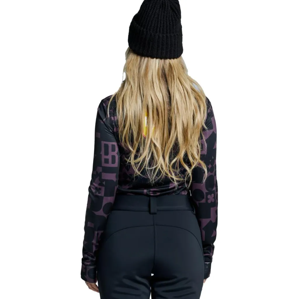 Poederbaas Arty skipully dames bordeaux< Skipullies|Wintersport