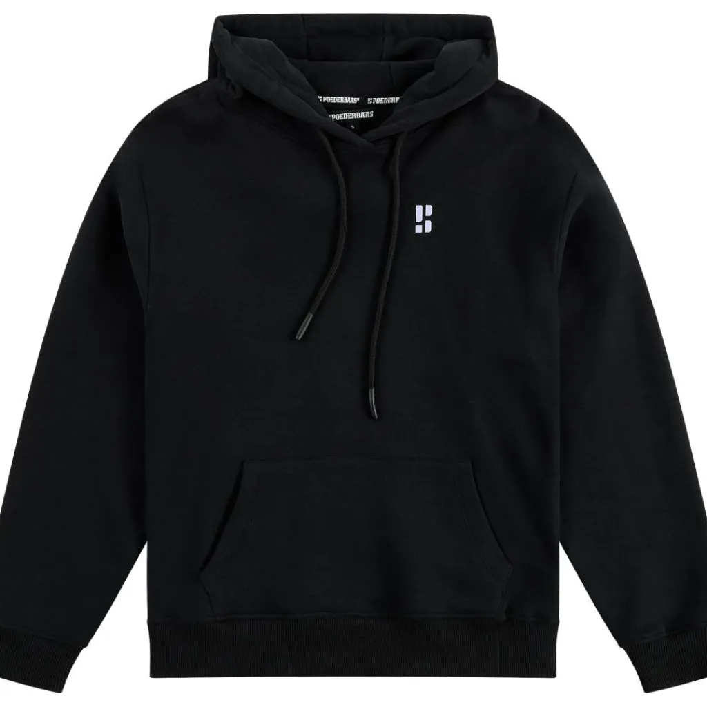 Ski Truien|Wintersport-Poederbaas CL hoodie dames black