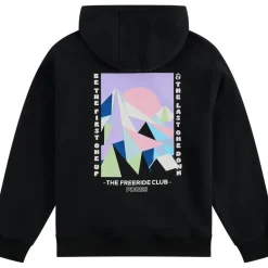 Ski Truien|Wintersport-Poederbaas CL hoodie dames black