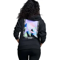 Ski Truien|Wintersport-Poederbaas CL hoodie dames black