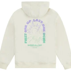 Ski Truien|Wintersport-Poederbaas CL hoodie dames off white