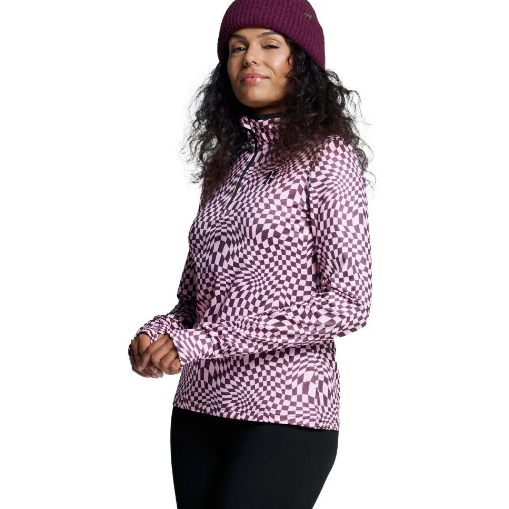 Skipullies|Wintersport-Poederbaas CL skipully dames bordeaux