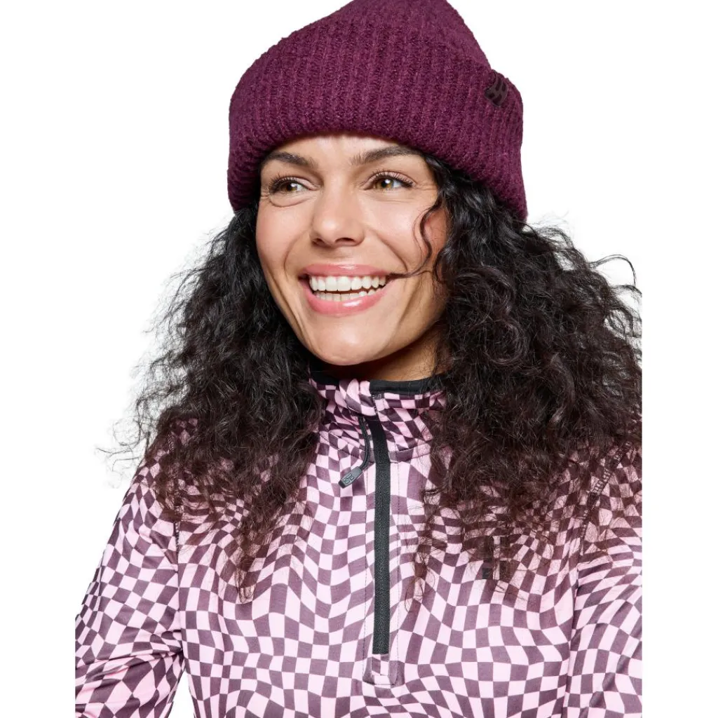 Skipullies|Wintersport-Poederbaas CL skipully dames bordeaux