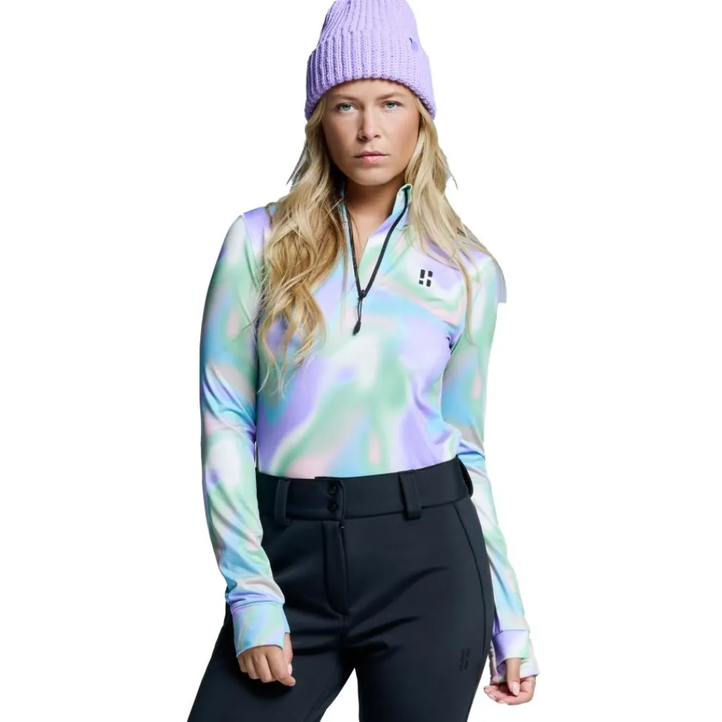 Skipullies|Wintersport-Poederbaas CL skipully dames pink multi