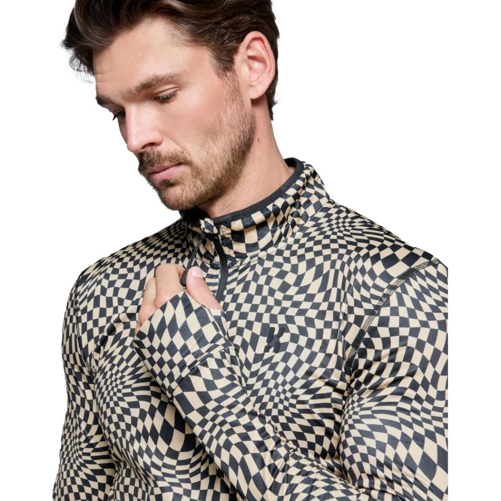 Poederbaas CL skipully heren warm sand< Skipullies|Wintersport