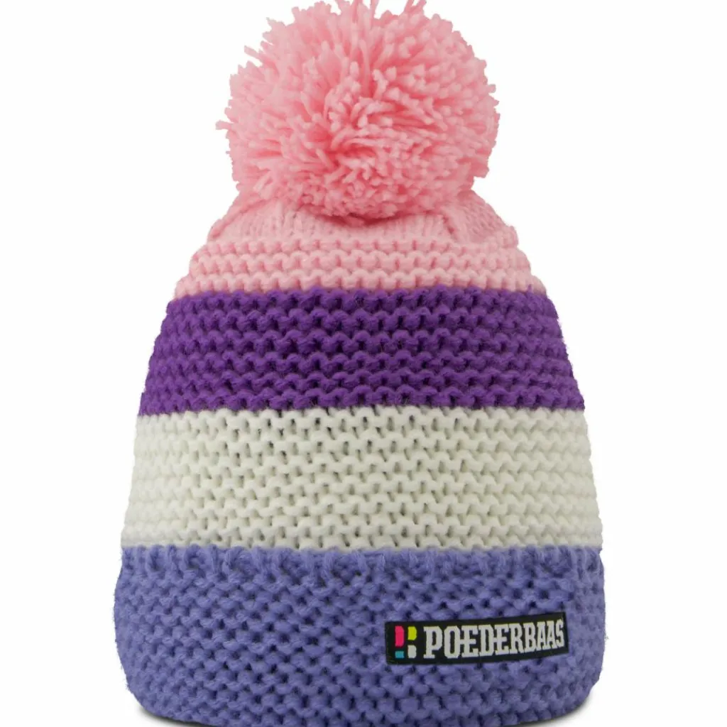 Mutsen|Wintersport-Poederbaas Classic Colorful 2.0 muts lila
