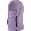 Mutsen|Wintersport-Poederbaas Fluffy balaclava lila