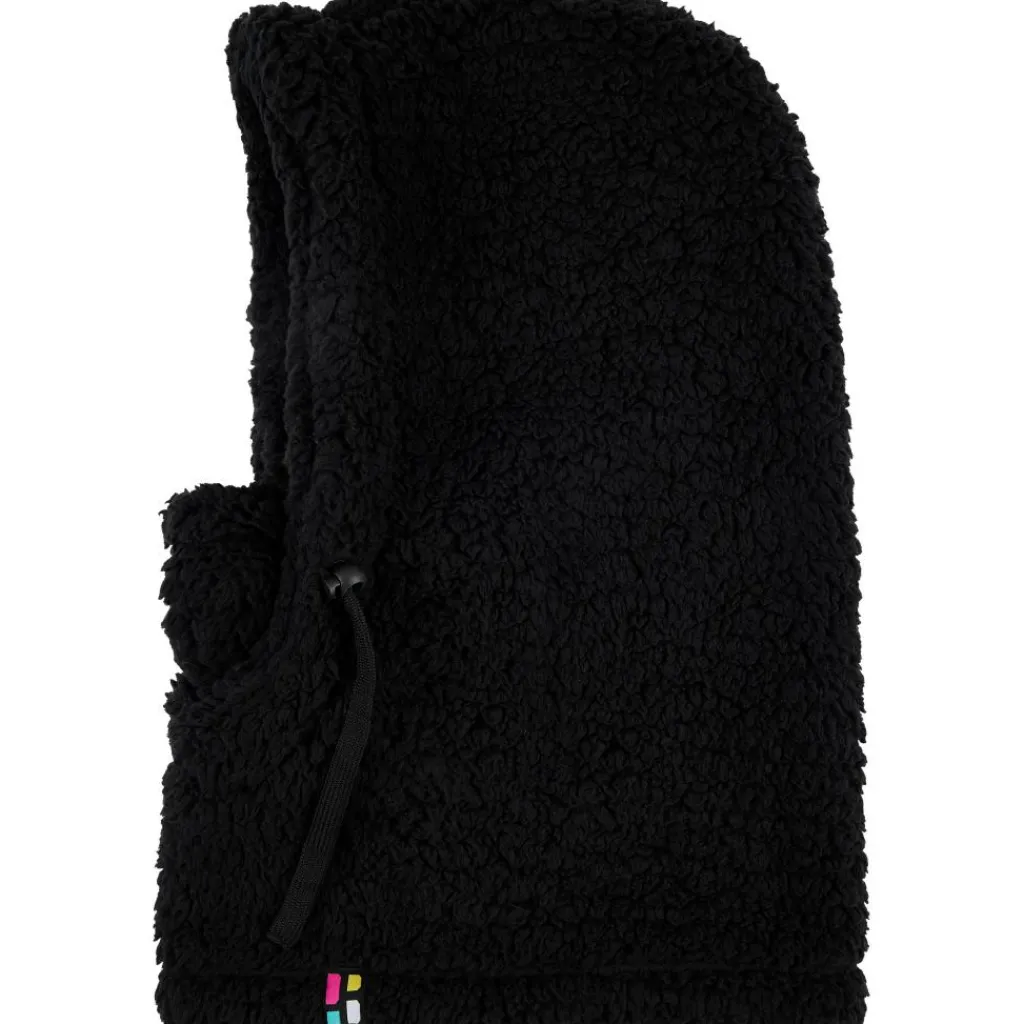 Mutsen|Wintersport-Poederbaas Fluffy balaclava black