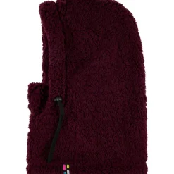 Mutsen|Wintersport-Poederbaas Fluffy balaclava bordeaux