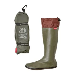 Regenkleding & -Laarzen-Pokeboo Opvouwbare regenlaarzen khaki