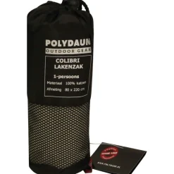 Polydaun Colibri katoenen lakenzak mist< Slaapzakken