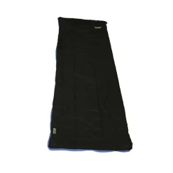 Polydaun Gapa slaapzak zwart grijs< Slaapzakken