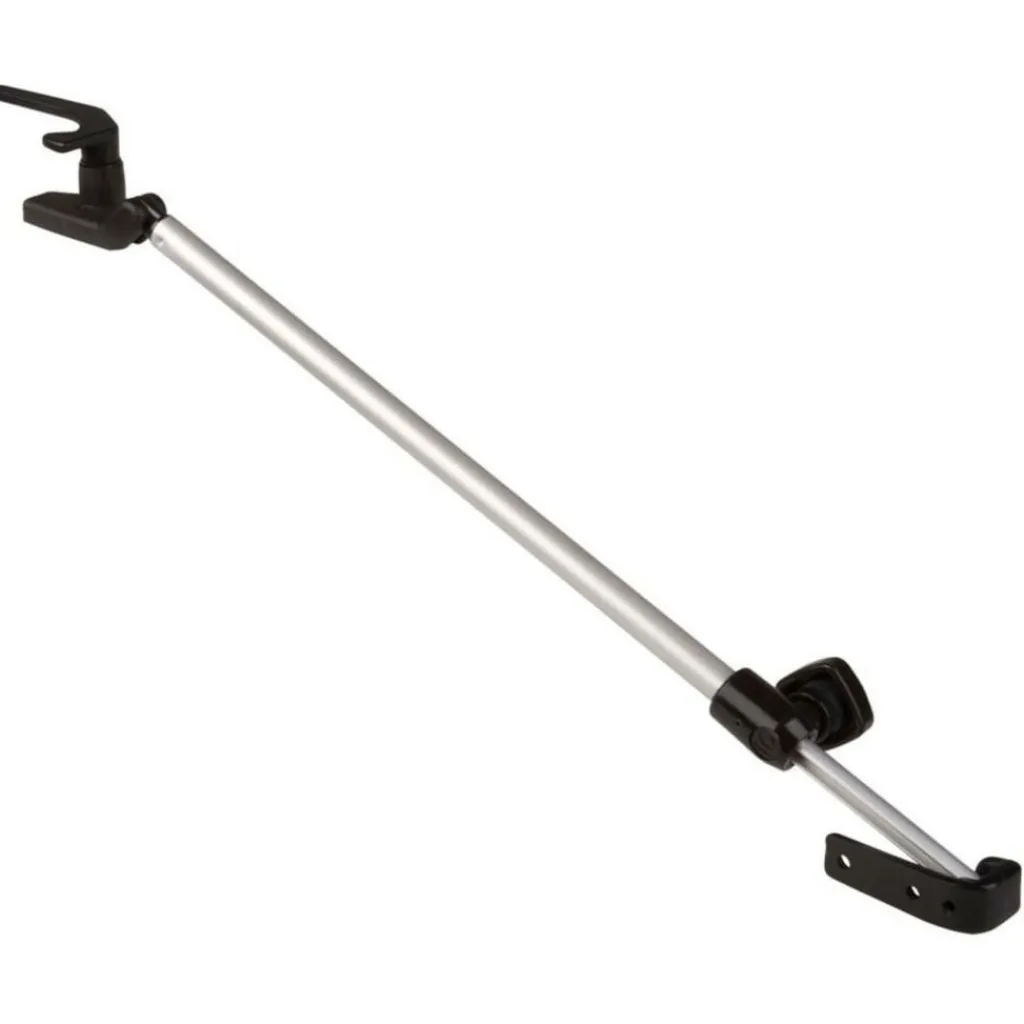 Ramen & Toebehoren-Polyplastic by Lippert Schroefbevestiging raamuitzetter links met draaiknop 300 mm