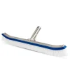 Poolquip Wand- en bodemborstel met aluminium rug< Zwembad Schoonmaak