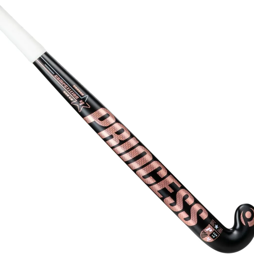 Princess Hockey Competition 4 STAR SG9 Low Bow hockeystick black bronze - 36,5 inch< Hockeystick