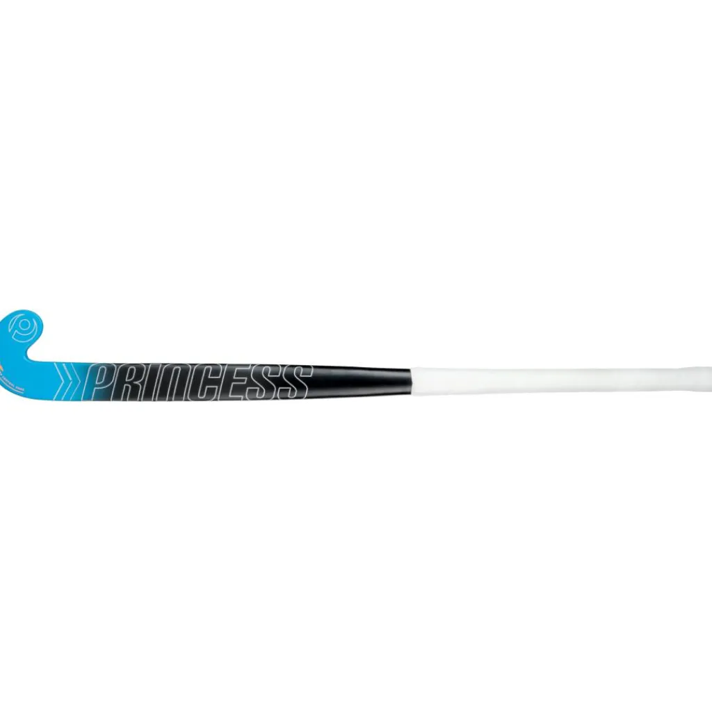 Princess Hockey Competition 3 STAR SG9 Low Bow hockeystick black blue - 36,5 inch< Hockeystick