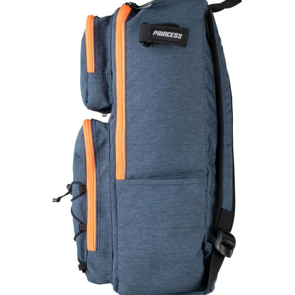 Princess Hockey Competition hockeytas navy orange< Hockeytas