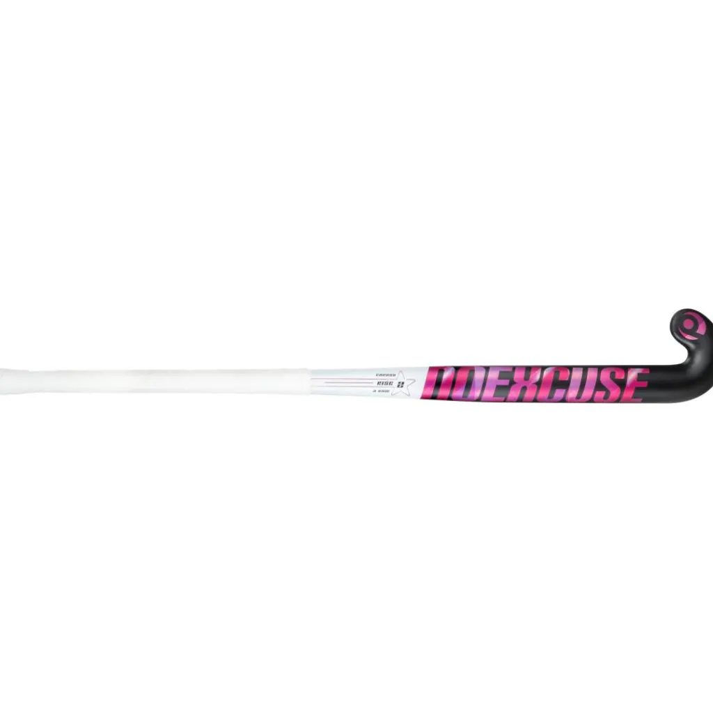 Hockeystick-Princess Hockey No Excuse Rise P1 Mid Bow hockeystick junior black pink