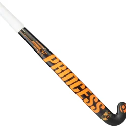 Hockeystick-Princess Hockey Premium 7 STAR SG9 Low Bow hockeystick black orange