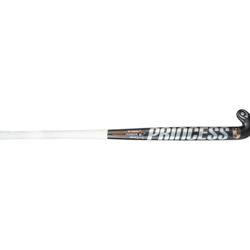 Princess Hockey Premium 6 STAR SG9 Low Bow hockeystick black orange< Hockeystick