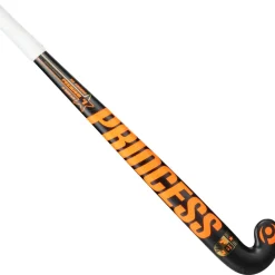 Princess Hockey Premium 7 STAR SG9 Low Bow hockeystick junior black orange< Hockeystick