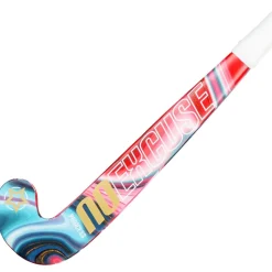 Hockeystick-Princess Hockey Woodcore hockeystick junior marble pink - 18 inch