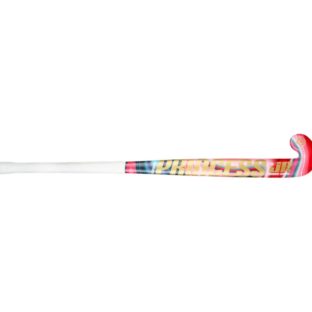 Princess Hockey Woodcore hockeystick junior pink< Hockeystick