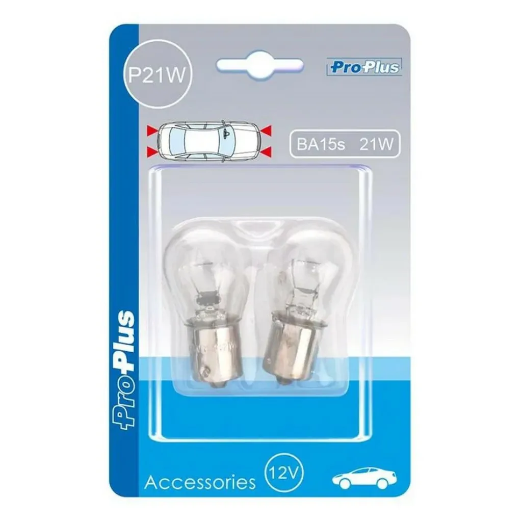 ProPlus BA15s 12V 21W halogeenlamp set van 2 stuks< Verlichting Carrosserie