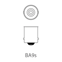 Verlichting Carrosserie-ProPlus BA9s 12V 4W halogeenlamp set van 2 stuks