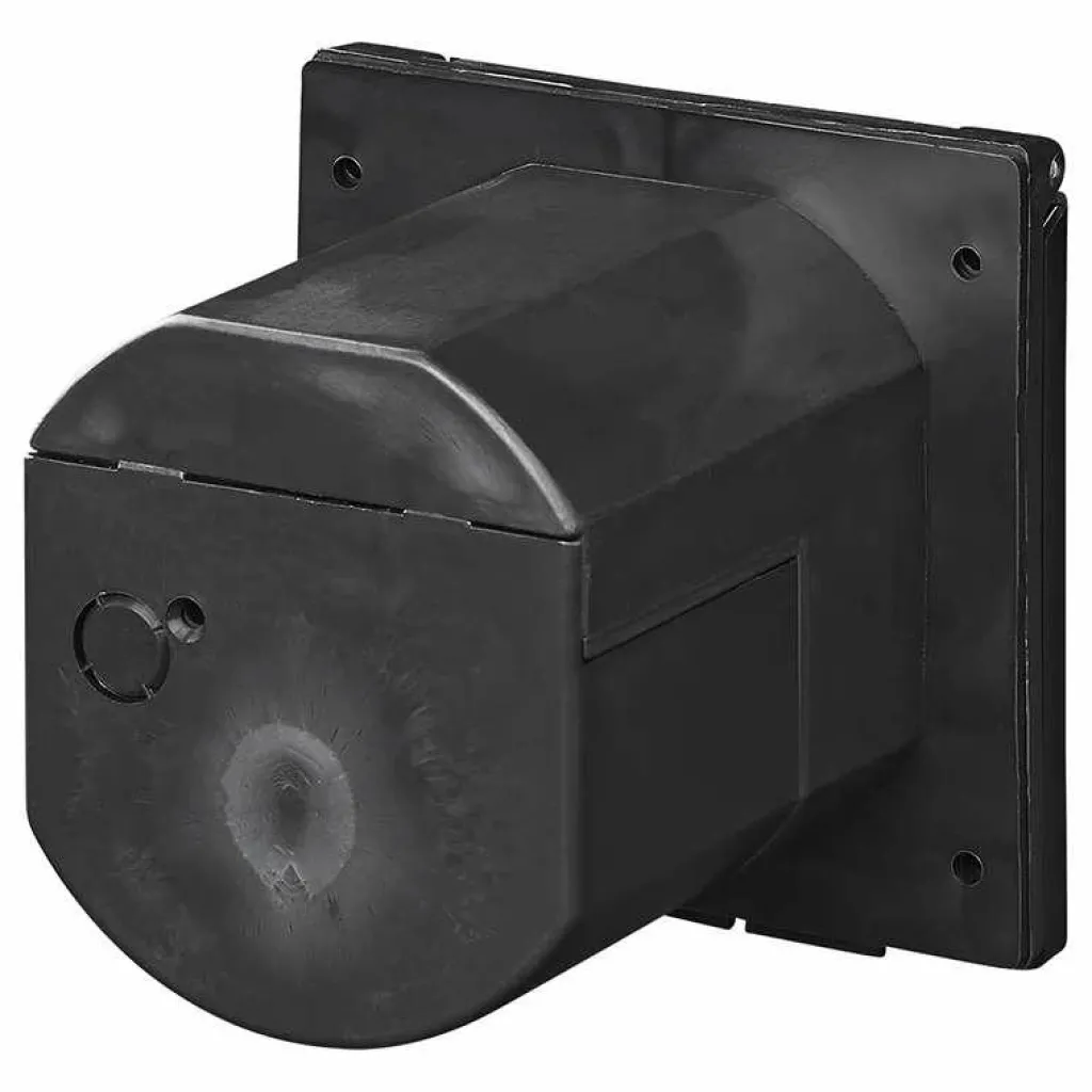 ProPlus CEE wandinvoerdoos vierkant zwart< Camping Elektra