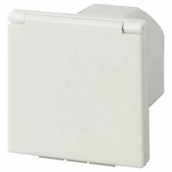 Camping Elektra-ProPlus CEE wandinvoerdoos vierkant wit