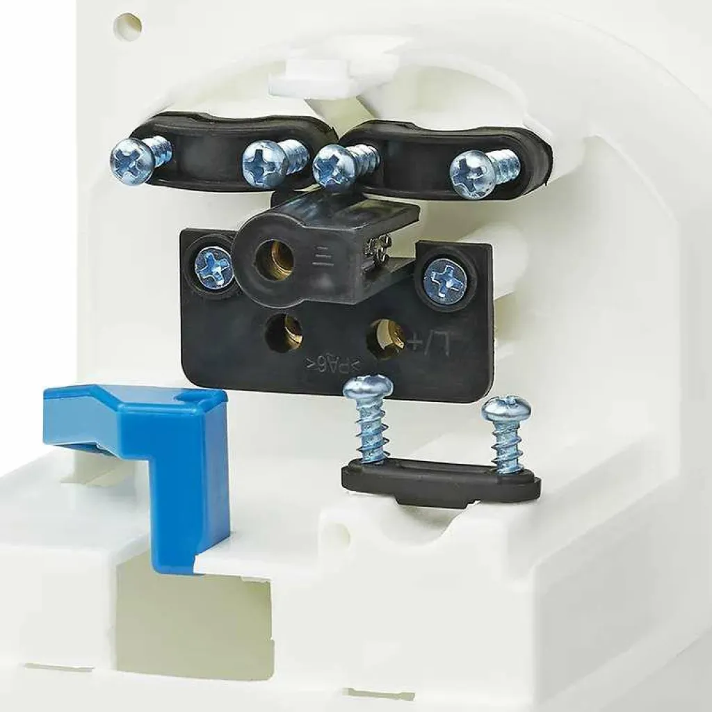 Camping Elektra-ProPlus CEE wandinvoerdoos vierkant wit