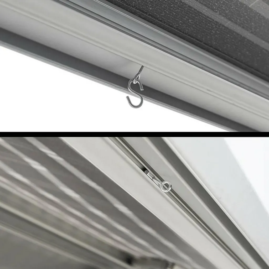 Voortent Accessoires-ProPlus Eindstop voor tentrail 5-6 mm set van 2 stuks