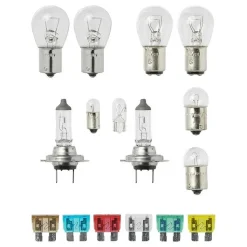 Verlichting Carrosserie-ProPlus H7 reservelampenset 16-delig