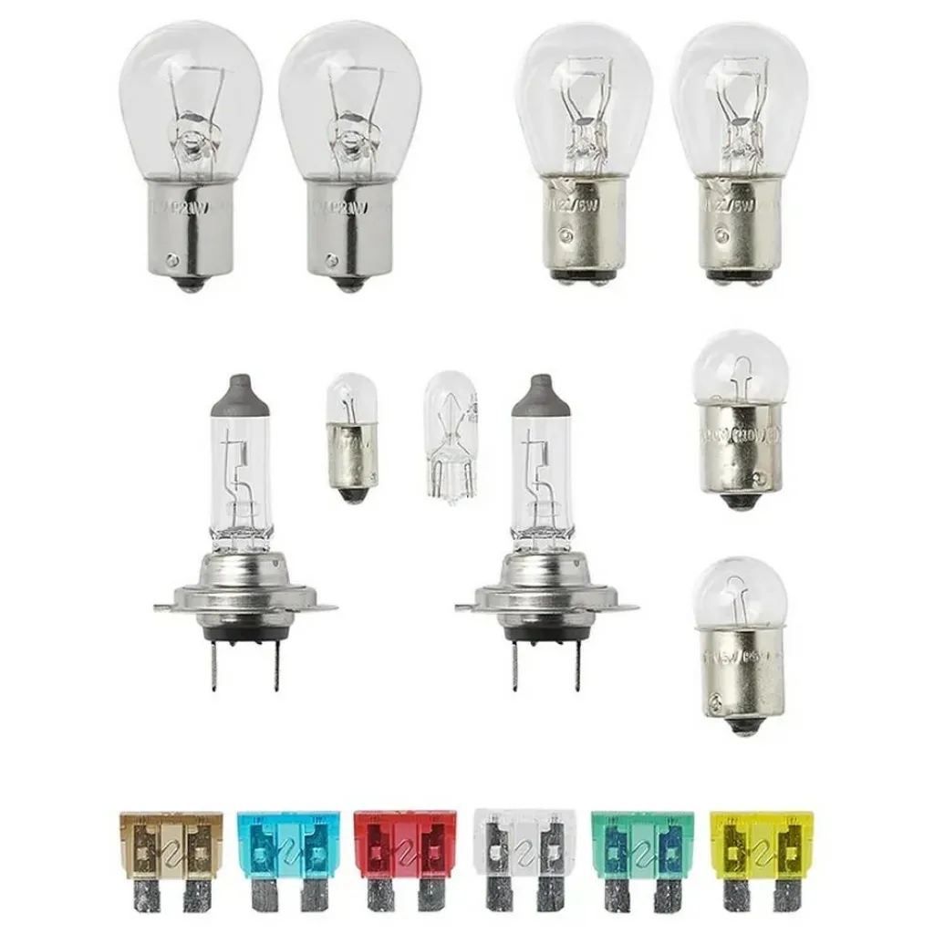 Verlichting Carrosserie-ProPlus H7 reservelampenset 16-delig