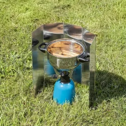 ProPlus Kookwindscherm 5-delig aluminium< Accessoires