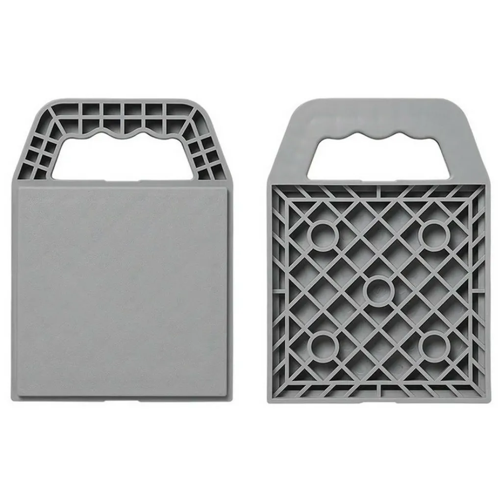 Uitdraaisteunen & Slingers-ProPlus Onderlegplaten voor caravansteunvoeten set van 4 stuks