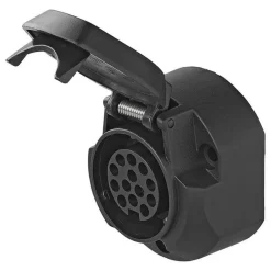 Camping Elektra-ProPlus 13-polige Jaeger stekkerdoos met micro-switch