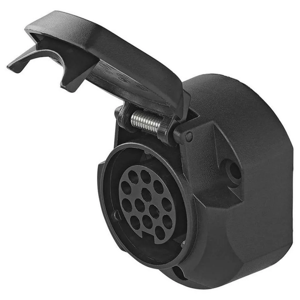 Camping Elektra-ProPlus 13-polige Jaeger stekkerdoos met micro-switch