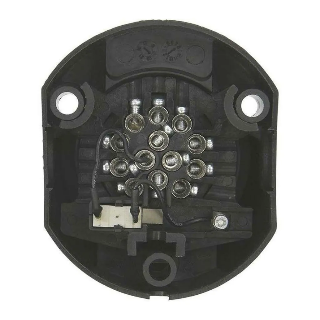 Camping Elektra-ProPlus 13-polige Jaeger stekkerdoos met micro-switch