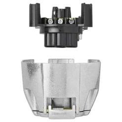 Camping Elektra-ProPlus 7+1-polige metalen stekkerdoos