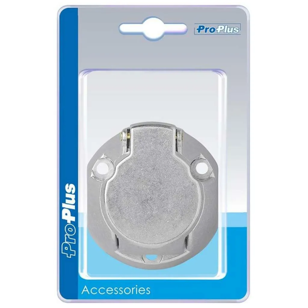 Camping Elektra-ProPlus 7+1-polige metalen stekkerdoos