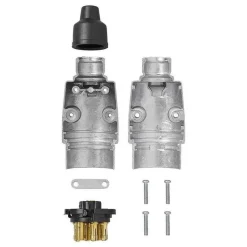 Camping Elektra-ProPlus 7-polige metalen stekker