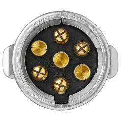 Camping Elektra-ProPlus 7-polige metalen stekker