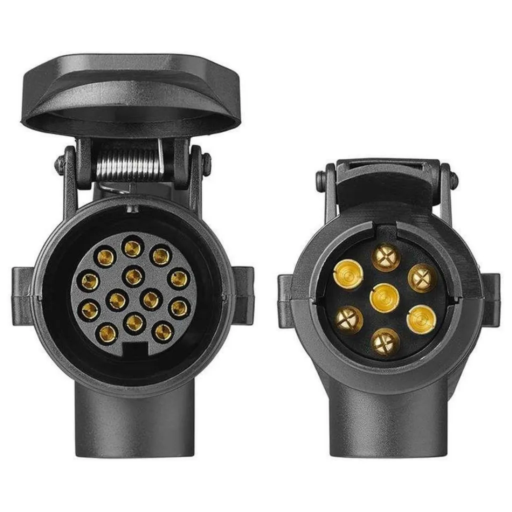 ProPlus 7-polige naar 13-polig Jaeger verloopstekker< Camping Elektra